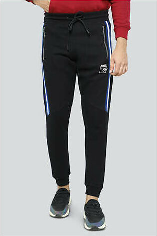 Diner's Men's Sports Trouser SKU: FA999-BLK/BLU
