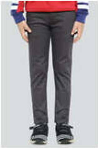 Dark Grey Comfort Fit Chino Trouser