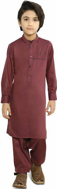 Boys Shalwar Suit SKU: KBH-0128-D-PURPLE