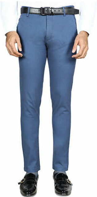 Formal Cotton Trouser for Men SKU: BD3045-D-BLUE