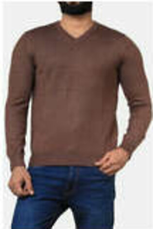 Gents Sweater In Brown SKU: SA520-Brown