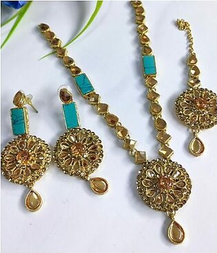 Turkish Jewelry Necklace Set (ZV:2909)