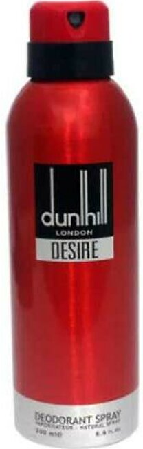 Dunhill Desire Red Deodorant Spray 200 ML (ZV:10039)
