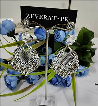 Silver Earrings (ZV:3200)