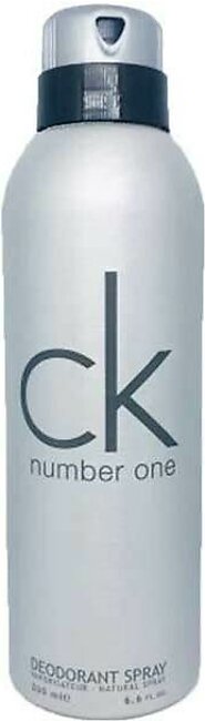 Calvin Klein Number One Deodorant Body Spray For Men (ZV:10044)