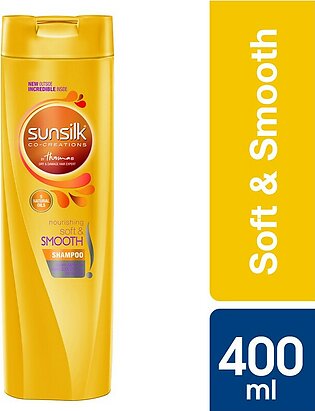 Sunsilk Nourishing Soft and Smooth Shampoo - 400ml