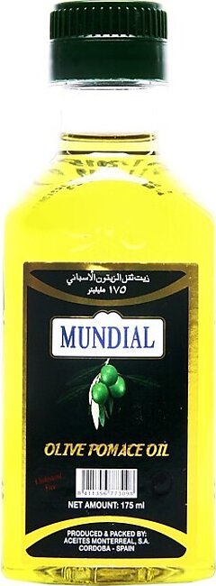 Mundial Olive Pomace Oil Bottle - 175ml
