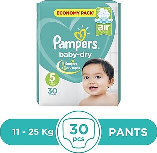 Pampers Taped 11 To 25kg - 30Pcs