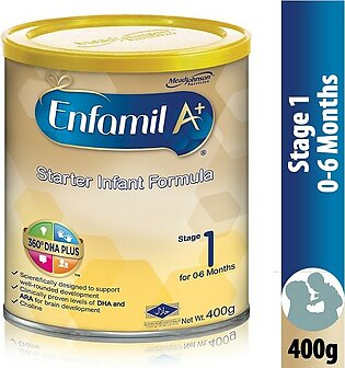 Enfamil A+ Stage 1 Powder Milk - 400gm