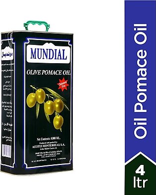 Mundial Olive Oil Pomace Tin - 4Ltr