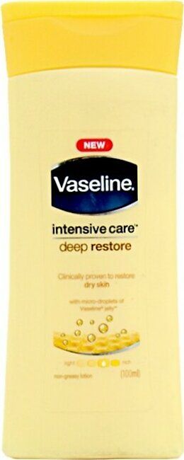 Vaseline Intensive Care (Deep Restore) Lotion - 100ml