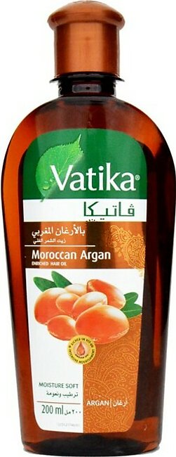 Vatika Moroccan Argan Enriched Hair Oil - 200ml