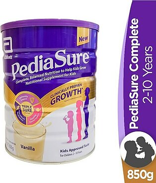 Pediasure Classic Vanilla Complete Powder Milk - 850gm