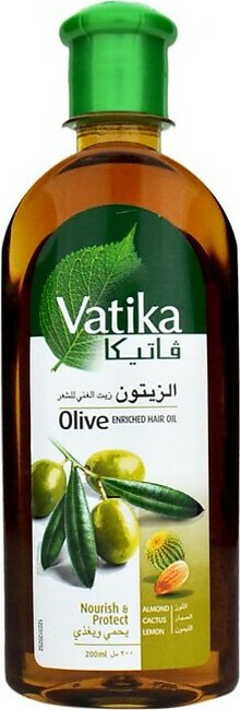 Vatika Olive Enriched Hair Oil - 200ml