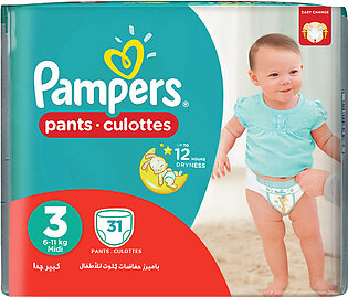 Pampers Pants 6 To 11kg - 31Pcs