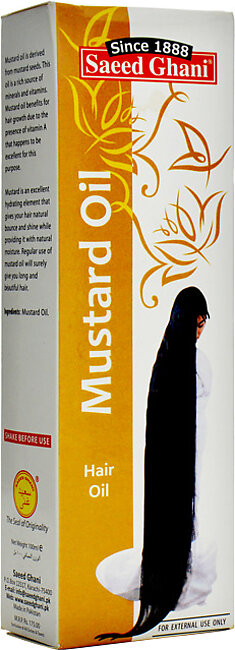 Saeed Ghani Mustard Hair Oil - 100ml