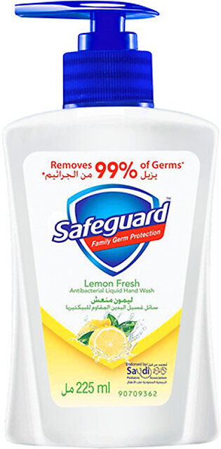 Safeguard Lemon Fresh Liquid Hand Soap - 225ml