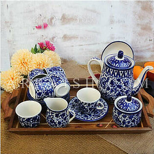 Serina Blue Tea Set