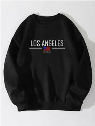 Fifth Avenue DIFT294 Printed Sweatshirt - Black