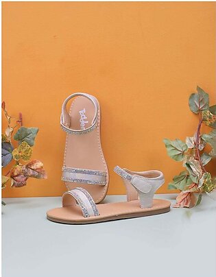 Sandal Gold with Diamontees for Girls
