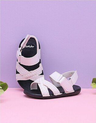 Sandal White with Braided Style for Boys