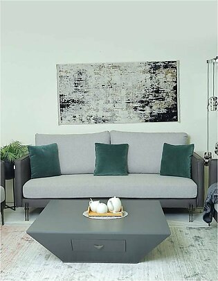 Sofa Elegant Gray - 3 Seater