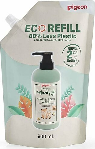Pigeon Baby Head and Body Wash Refill 900Ml - I79799