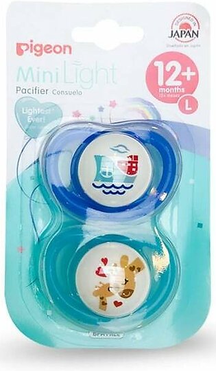 Pigeon Minilight Pacifier for Boys Pack of 2 -L