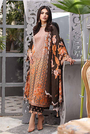 CRB4 01 Rang e Bahaar Embroidered Lawn Collection Vol 1