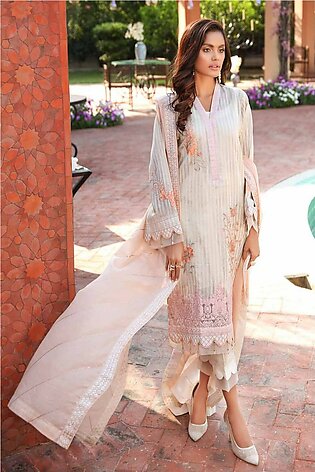 3 PC Embroidered Lawn Suit FE 12232 Eid Ul Azha Festive Issue Collection