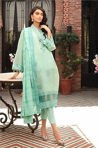3 PC Embroidered Lawn Suit FE 12032 Eid Ul Azha Festive Issue Collection