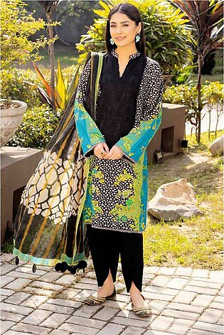 Design 07 Embroidered Lawn Collection Vol 1
