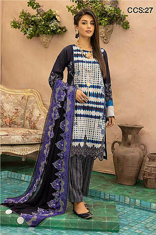 CCS 27 Combinations Embroidered Lawn Collection Vol 4
