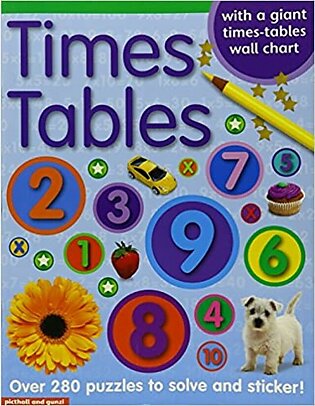TIMES TABLES WITH A GIANT TIMES-TABLES WALL