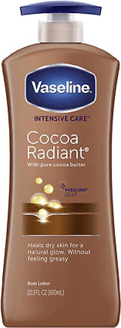 Vaseline Intensive Care Cocoa Radiant Body Lotion 600ml