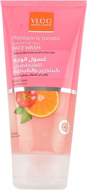 VLCC Mandarin & Tomato Natural Fairness Face Wash, 150ml