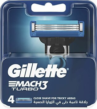 Gillette Mach 3 Turbo Shaving Razor Carts