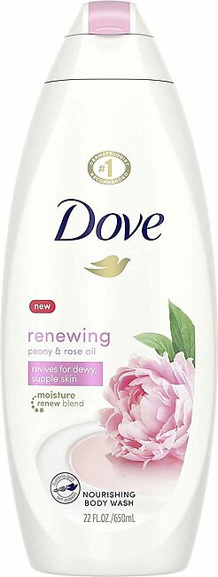 Dove Renewing Peony & Rose Oil Nourishing Body Wash 650ml