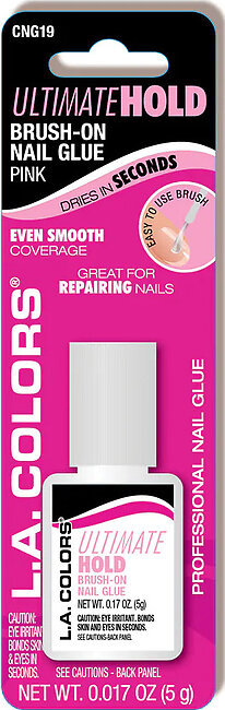 LA Colors Ultimate Hold Brush On Nail Glue Clear