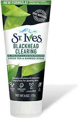 St. Ives Blackhead Clearing Green Tea Face Scrub 170gm