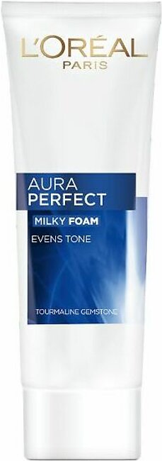 L'Oréal Paris  Aura Perfect Purifying & Brightening Milky Foam Facewash 100ml