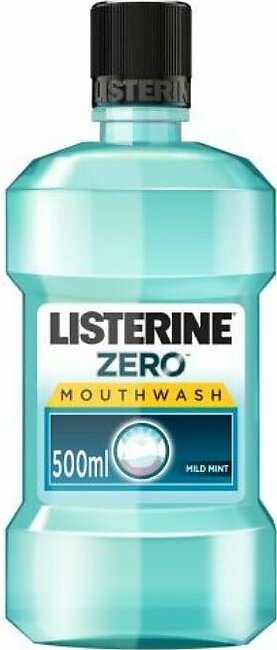 Listerine Mouth Wash Cool Mint Zero Alcohol Smooth 500ML
