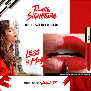 L'Oreal Paris Rouge Signature Matte Lipstick