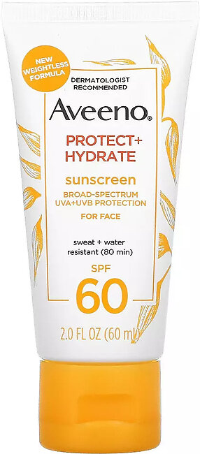 Aveeno Protect + Hydrate Moisturizing Body Sunscreen Lotion SPF 60