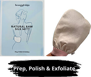 Beauty Fridge Natural Raw Silk Exfoliating Face & Body Matt