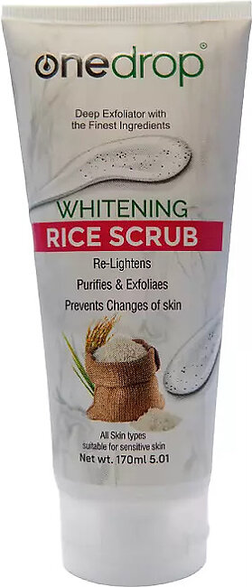 One Drop Whitening Rice Scrub 170ml