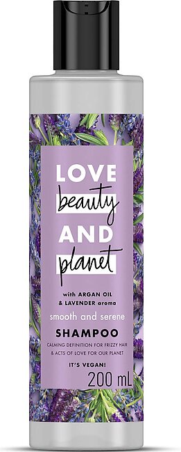 Love Beauty and Planet Smooth & Serene Shampoo 200ml