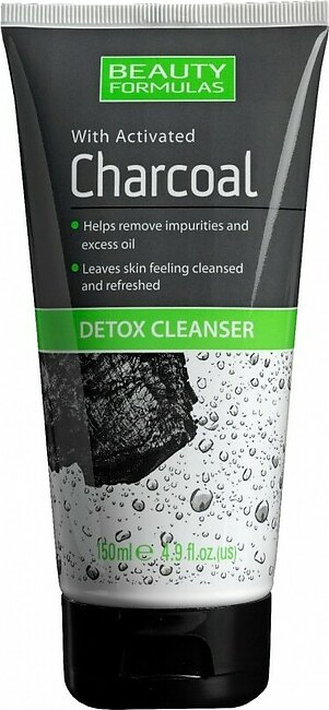 Beauty Formula Charcoal Detox Cleanser with Activated Charcoal 150ml