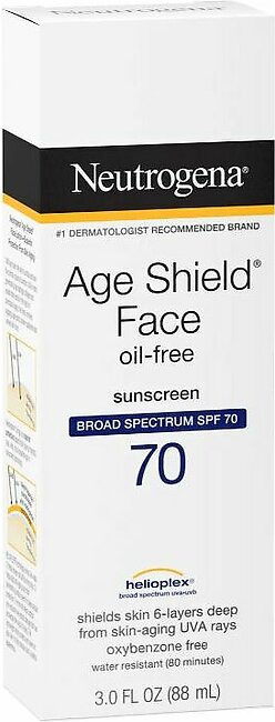 Neutrogena Age Shield Face Lotion Sunscreen SPF 70