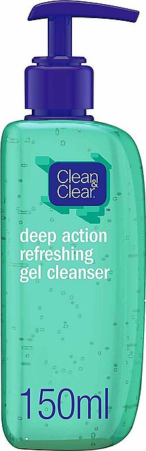 Clean And Clear Deap Action Refreshing Gel Cleansser 150ml